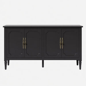 Vintage Buffet Cabinet With Adjustable Shelves