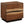 2 Drawer Nightstand With Drawer - Brown