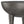Otto - Cast Aluminum Side Table - Black
