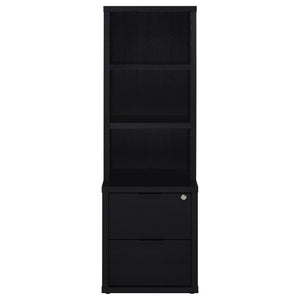 Geary - 3 Piece Wall Unit Bookcase Set With USB Storage