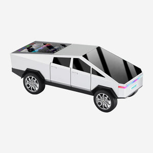 KP-828 Best-Selling Bluetooth Speaker Cyber Style Car Model With Dynamic Color Screen Wireless Subwoofer And Ambient Lighting Factory Direct Stock