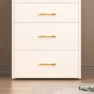 Compact 3 In 1 Vanity Desk With Open Top Mirror, Glass Desktop, 5 Height - White