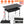 Portable Folding Camping Table With Adjustable Height Hanging Net Rustproof Carbon Steel Foldable Roll-Up Camping Table for Picnic Camping Hiking Beac