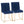 Fuji - Contemporary Stylish Frame, High Back Dining Chair (Set of 2)