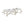 Zaidee Marble Top Nickel Nesting Table Set - White