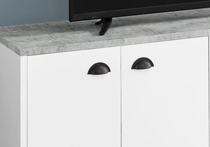 Contemporary TV Stand Console with Storage Cabinet