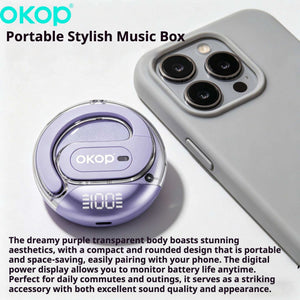 KP-207 Best-selling OWS Bluetooth Ear-hook Headphones Sports Model With Digital Display Noise Cancellation And Long Battery Life In Stock Now