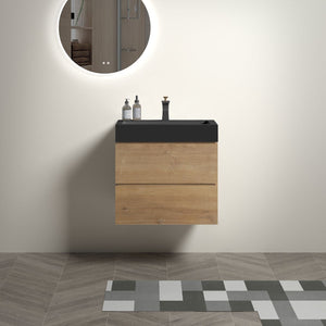 Alice Natural Oak Bathroom Vanity With Sink