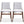 Gusto - Dining Chair (Set of 2) - Brown / Light Gray
