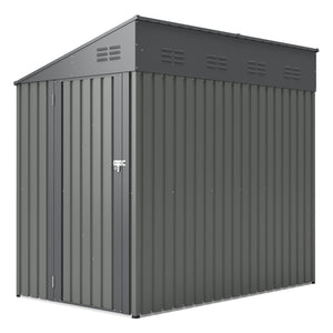 4x7 Foot Lean-To Shed in Olive