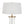 Rope Contemporary Floor Lamp - Natural / White