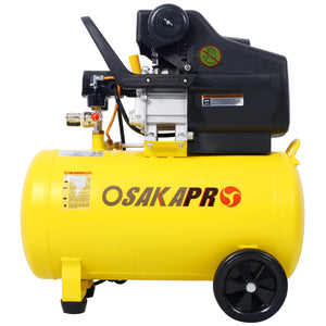 4.5HP Portable 13-Gallon Oil-Lubricated Air Compressor Tank