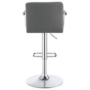Adjustable Bar Stool With Hydraulic Height Adjustment