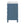 Bathroom Vanity With Ceramic Sink, Compact Cabinet With 2 Drawers And Adjustable Shelf - Blue