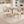 French Country Dining Chairs Set of 2 with Upholstered Round Back