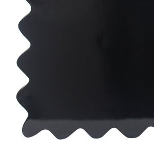 Outdoor Side Table, Wave Design End Table