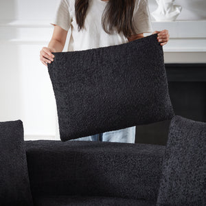 Modular Sofa Set in Chenille Fabric