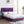 Upholstered Nailhead Trim Chic Bed