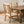 Set of 2 Rubber Wood Dining Chairs