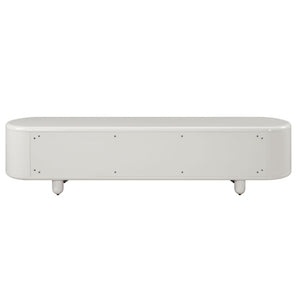 Keely - TV Stand - Gloss White