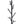 Tree Branch Coat Rack With 18 Hooks - Black