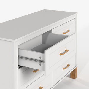 6 Drawer Double Dresser