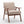 Mid Century Modern Accent Chair With Solid Wood Frame And Extra Thick Backrest
