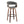 Vintage Mod - Mid Century Modern Fixed Height Barstool With Swivel & Round Footrest (Set of 2)