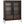 Modern Minimalist Style LED Curio Cabinet With Tempered Glass Door, Metal Legs
