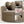 Round Sofa Bed with Memory Foam Sectional Couch for Living Room