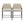 Mid Century Modern Counter Stool Set With Iron Frame