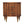 Solid Wood Ribbed Bedside Table