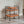 Oaken Honey Oak & Black Finish Serving Cart