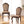 Chateau De Ville Side Chair (Set of 2) - Brown / Cherry