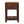 Solid Wood Regency Chestnut Nightstand, 1-Drawer, 1 Open-Slot