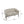 Corduroy Recessed Arm Loveseat (Beige + Walnut)