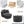 360° Swivel Accent Barrel Chair With Storage Ottoman & 4 Pillows, Modern Leisure Chair Round Accent For Living Room