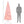 Snow Flocked Pencil Shape Artificial Christmas Tree