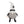 Handcrafted Pair of 23-Inch Halloween Gnomes by Bruce