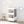 Bear Shaped Bookshelf With Chalkboard Side, 3-Tier Storage Organizer For Playroom - White