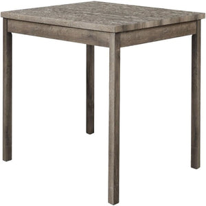 5 Piece Transitional Dining Set With Table And Upholstered Chairs