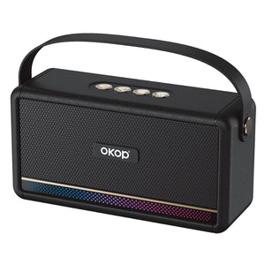 KP-843 Best-Selling Wireless Bluetooth Speaker Portable Handle Home Use RGB Ambient Light Factory Direct Wholesale Export-Exclusive