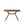 Modern Minimalist Style Dining Table MDF Wooden Top Metal Shelf Metal Heat Transfer Legs Leveling Feet For Dining Room Kitchen Office Table - Walnut / Black