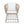 Outdoor 7-Piece Dining Set - Rectangular Teak Wood Table + 6 Wicker Chairs with Cushions