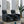 Push Back Recliner - Black