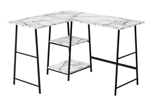 Contemporary L-Shape Corner Computer Desk