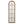 Half Round Elongated Mirror With Decorative Window Look Classic Architecture Style Solid Fir Wood Interior Decor - Brown