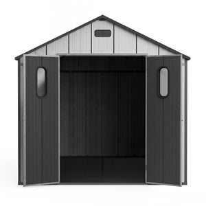 8x16ft Resin Outdoor Storage Shed