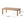 Acacia Wood Loveseat And Coffee Table Set With Cushions