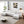 Living Room Furniture Sofa Luxury Couch Four Seater with Two Ottomans Soft Chenille Upholstered U Shape Sofa